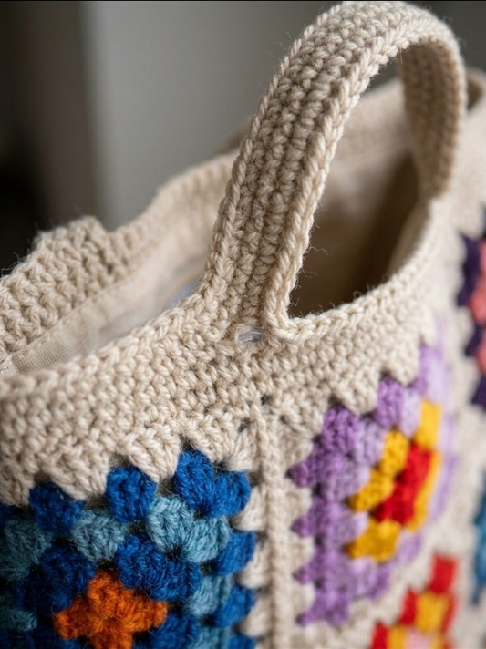Coastal Granny Tote Bag Crochet Pattern