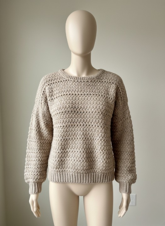 Cozy Drift Crochet Pullover Pattern