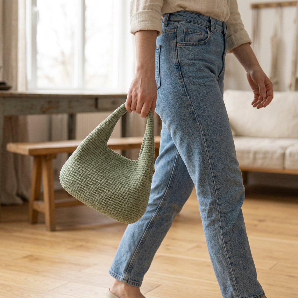 Harbor Loop Crochet Hobo Bag Pattern