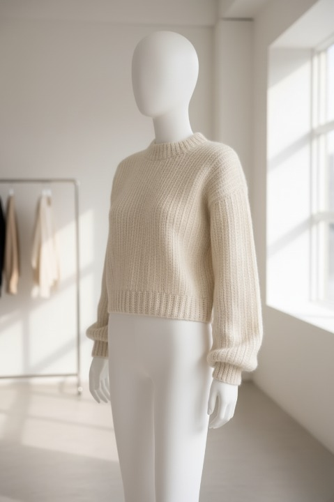 Retro Chic Crochet Sweater Pattern