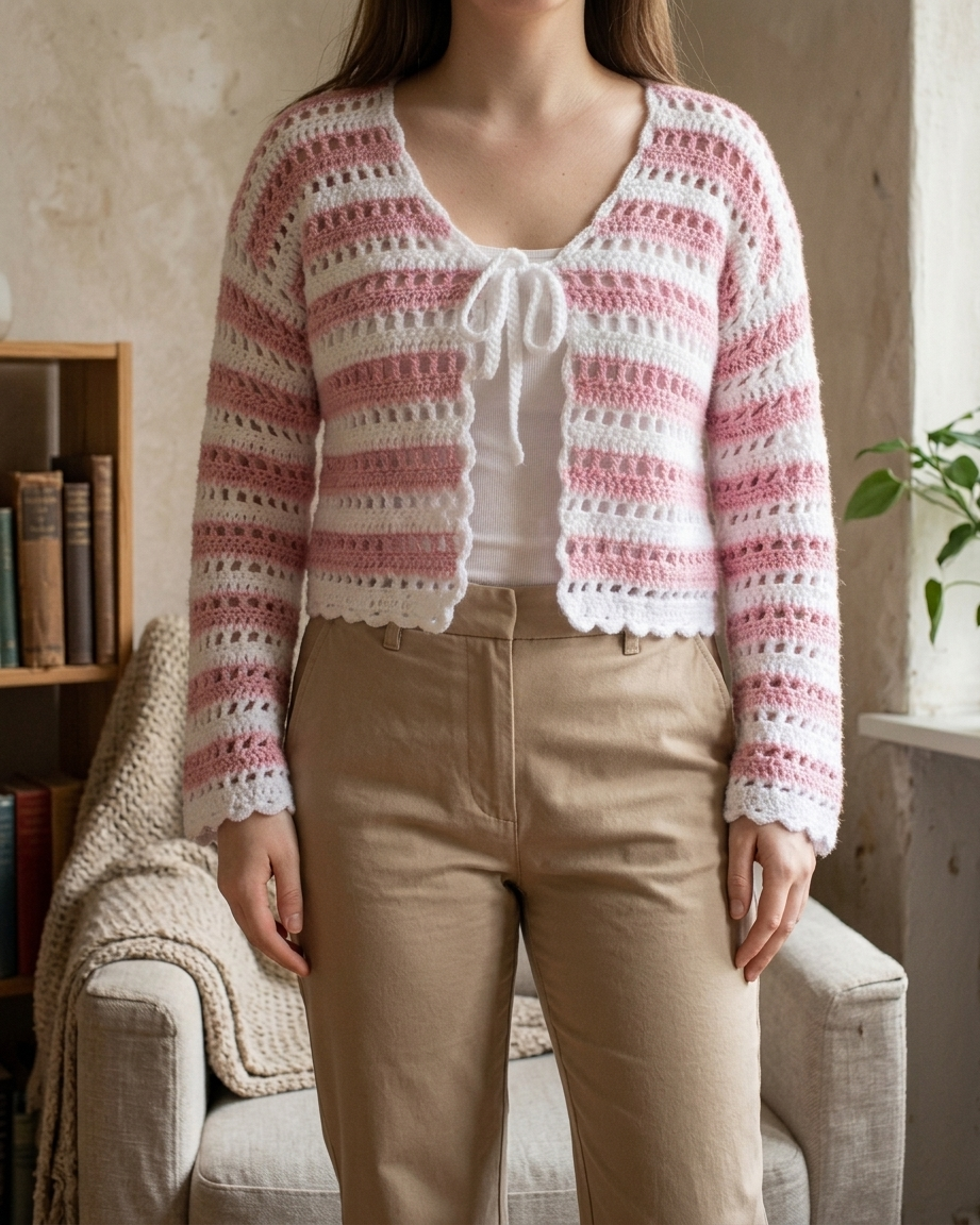 Blossom Breeze Cardigan Crochet Pattern