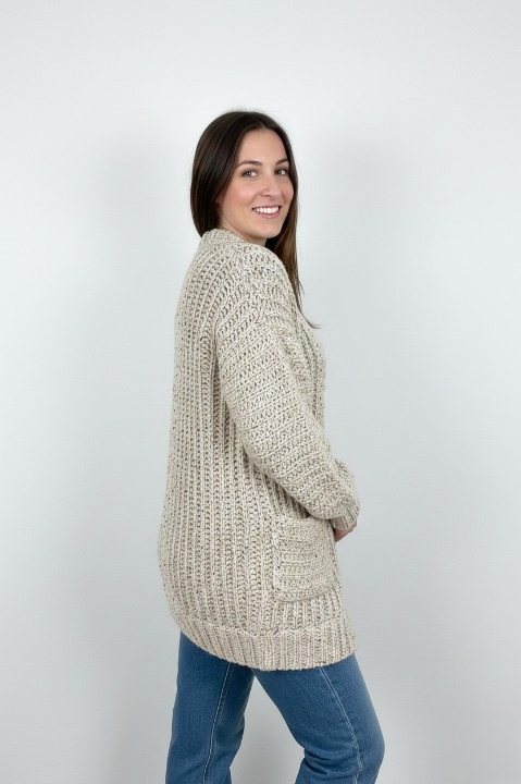 EVERLY Oversized Crochet Cardigan Pattern