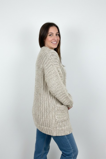 EVERLY Oversized Crochet Cardigan Pattern