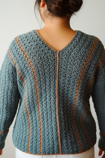 BREEZEWAY Oversized Crochet Sweater