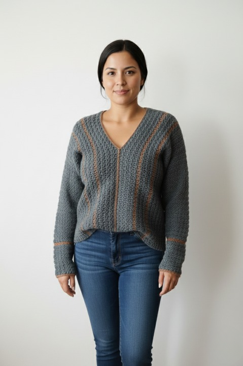 BREEZEWAY Oversized Crochet Sweater