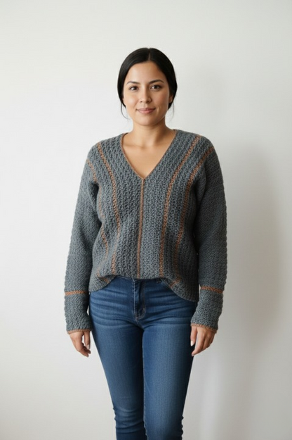 BREEZEWAY Oversized Crochet Sweater