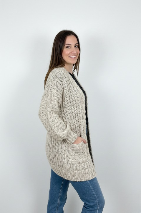 EVERLY Oversized Crochet Cardigan Pattern