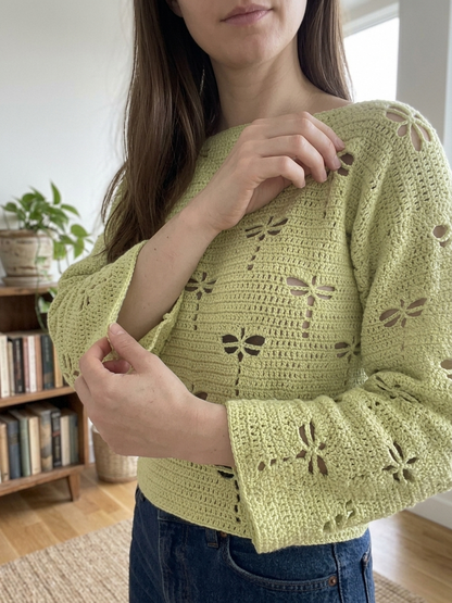 Dragonwing Crochet Top Pattern