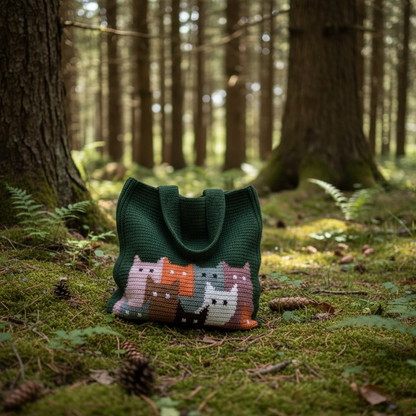 Pawfect Cat Tote Crochet Pattern