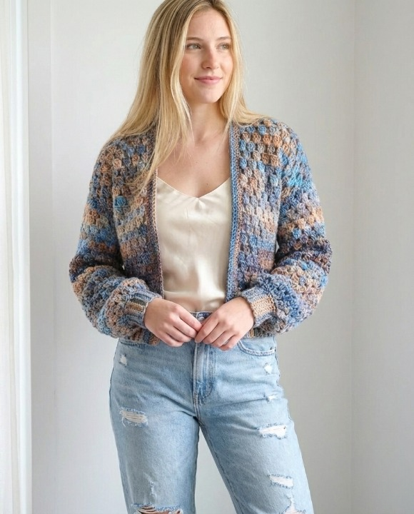 SERENA Easy Granny Cardigan