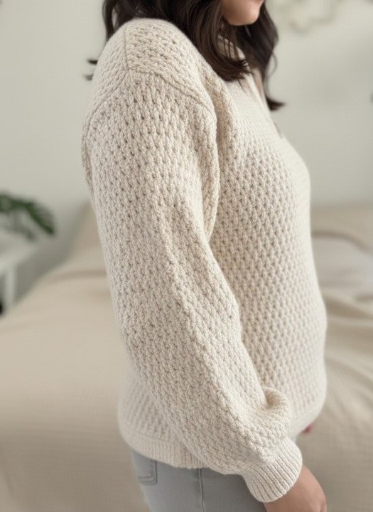 Cozy Quarter Zip Sweater