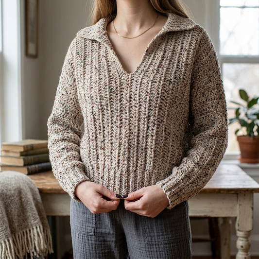 Cozy Breeze Sweater Crochet Pattern