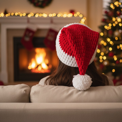 MerryBean Christmas Hat Crochet Pattern