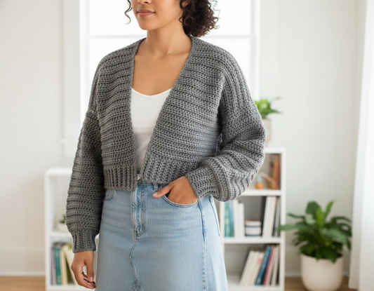 Doveport Cozy Cardigan Crochet Pattern