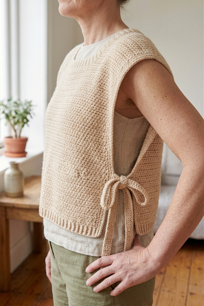 Everwood Crochet Vest Pattern