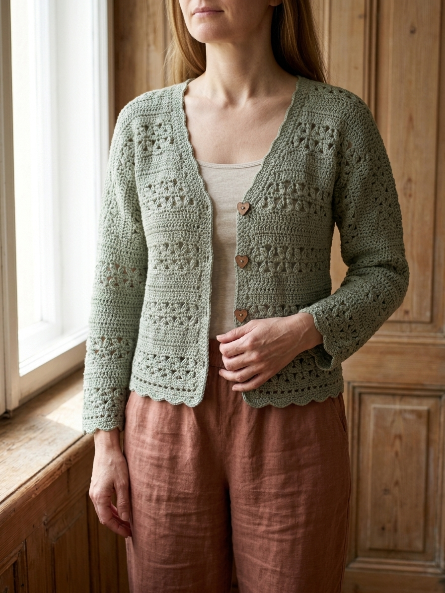 Coastal Breeze Crochet Tee Pattern