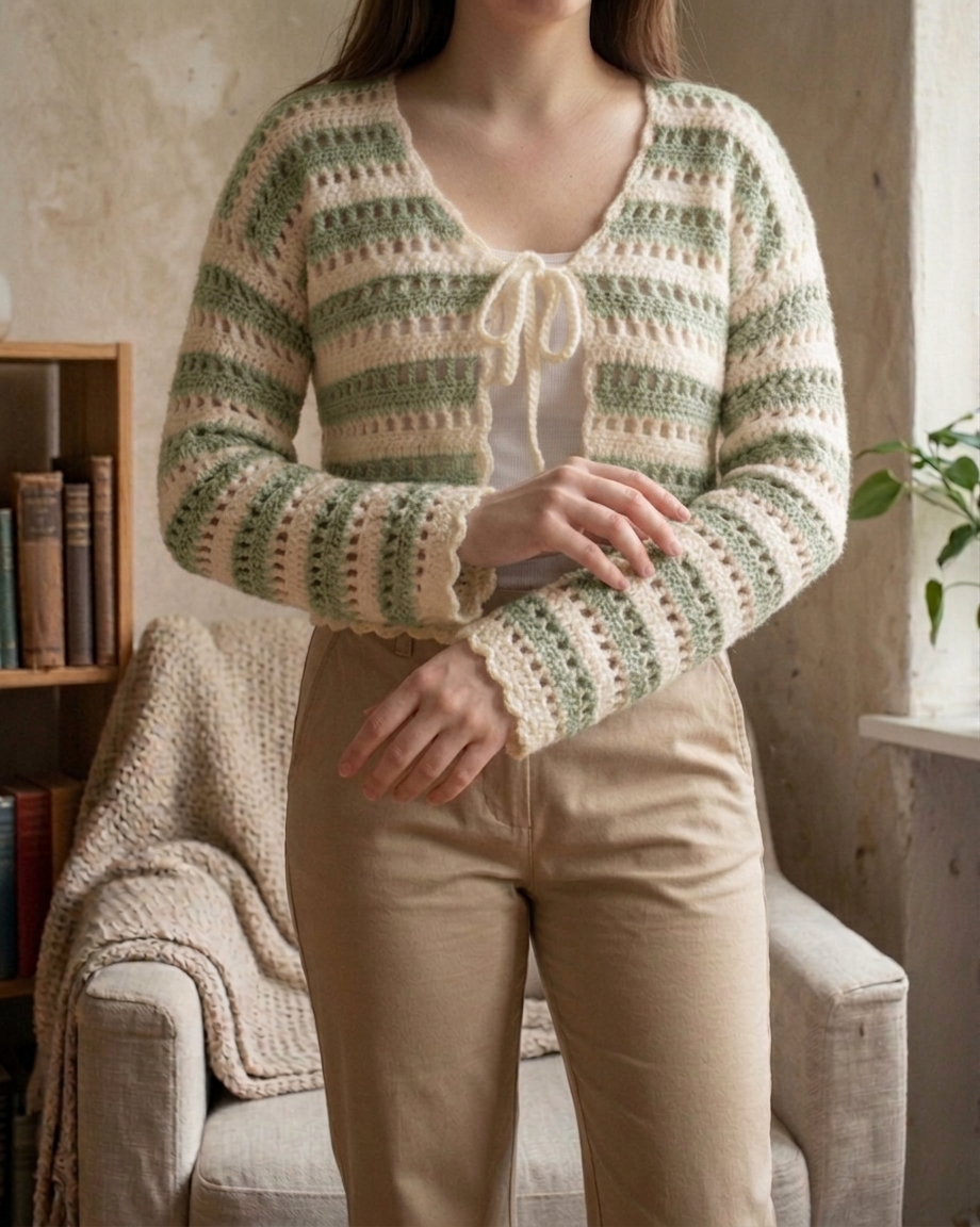 Blossom Breeze Cardigan Crochet Pattern