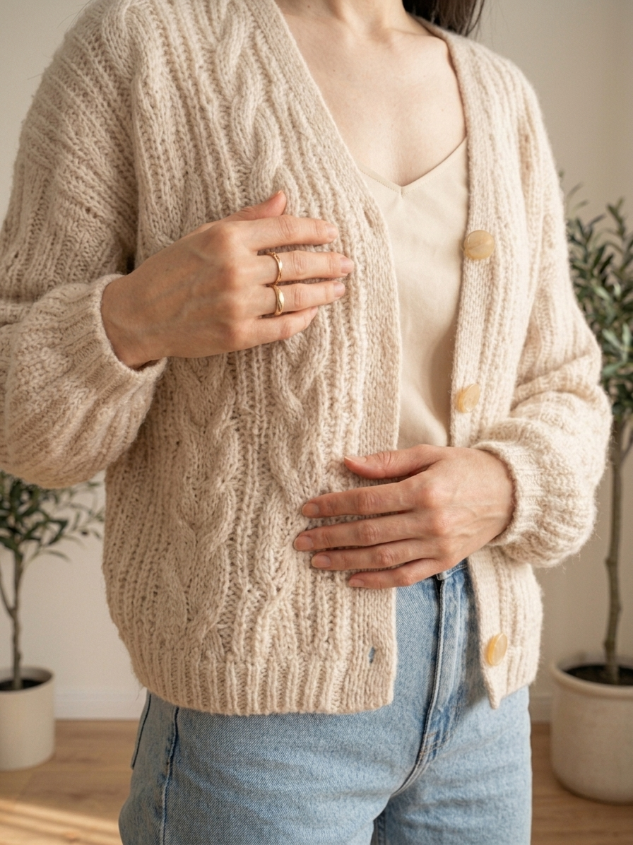 Willow Cable Crochet Cardigan Pattern