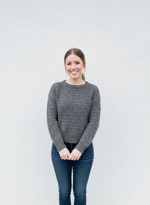 RIVERSTONE Textured Crochet Pullover Pattern