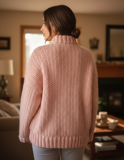 Cozy Knit-Look Crochet Sweater Pattern