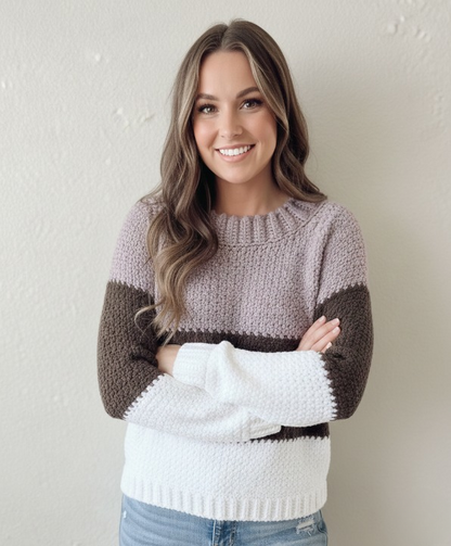 Glow Pullover Crochet Pattern