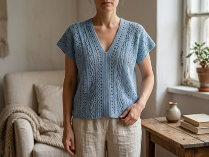 Willow Breeze Boho Crochet Top Pattern