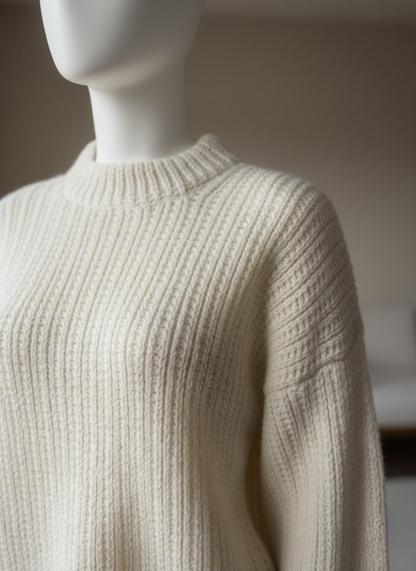 Retro Chic Crochet Sweater Pattern