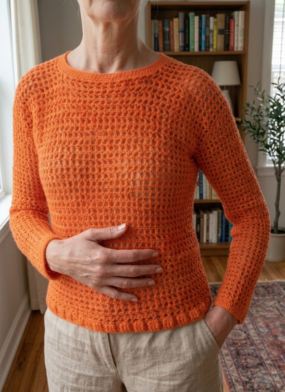 Breezy Haven Crochet Sweater Pattern