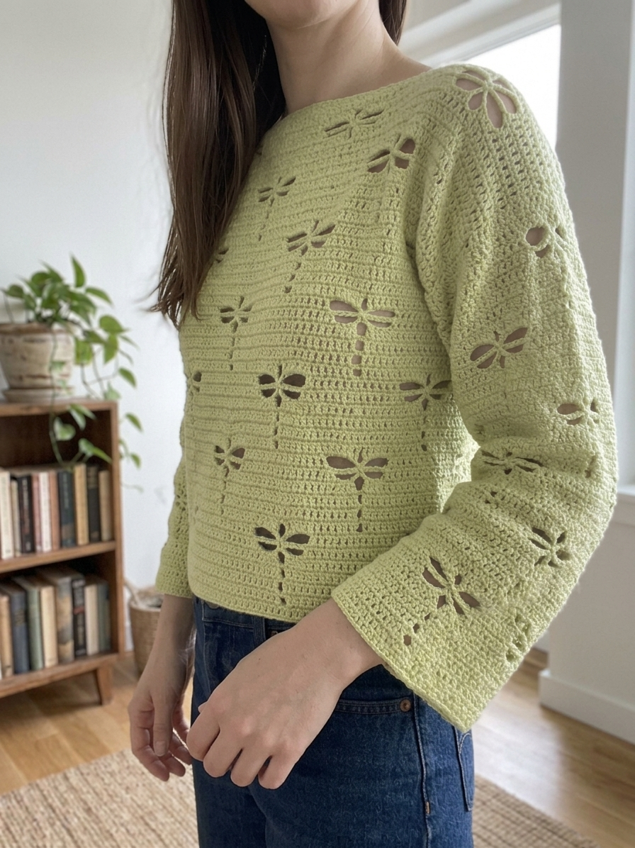 Dragonwing Crochet Top Pattern