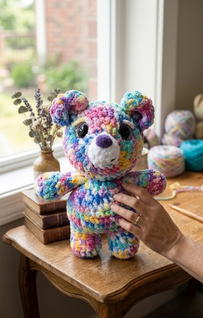 Woodland Teddy Bear Crochet Pattern