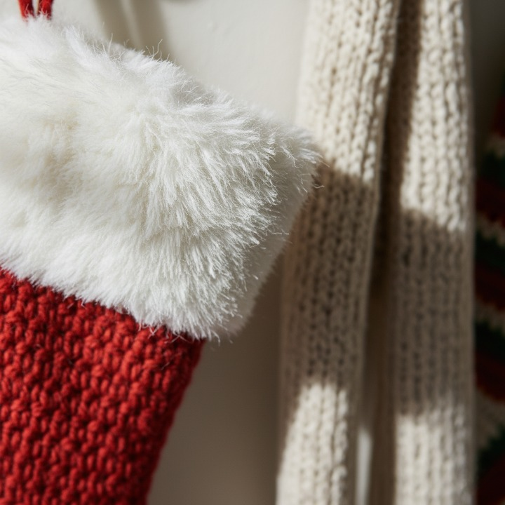 Festive Crochet Christmas Stockings