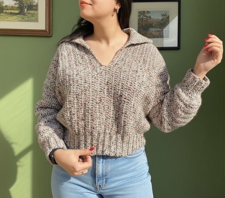 Cozy Breeze Sweater Crochet Pattern