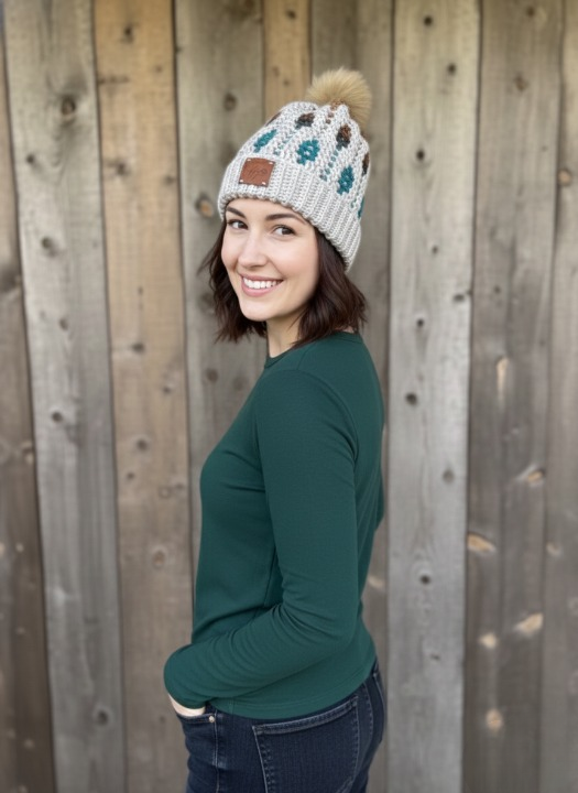 Starlight Hat – Mosaic Crochet Pattern