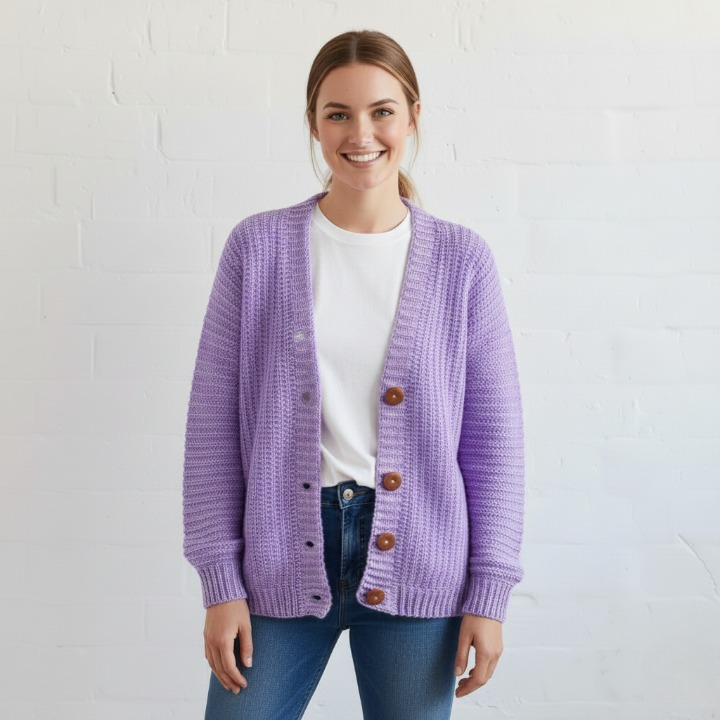 NOVA Easy Crochet Cardigan