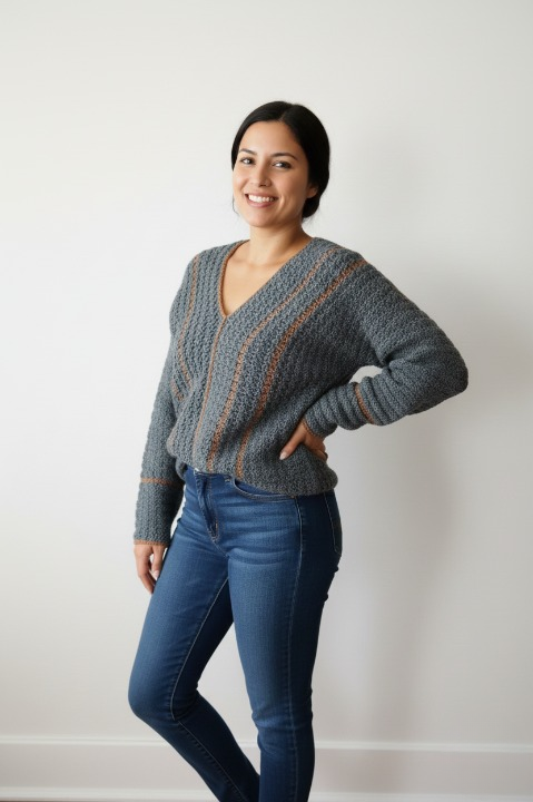 BREEZEWAY Oversized Crochet Sweater
