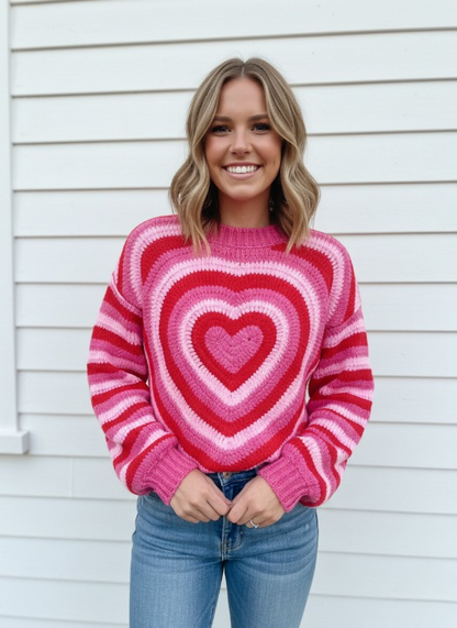HEARTSTRING Crochet Sweater Pattern