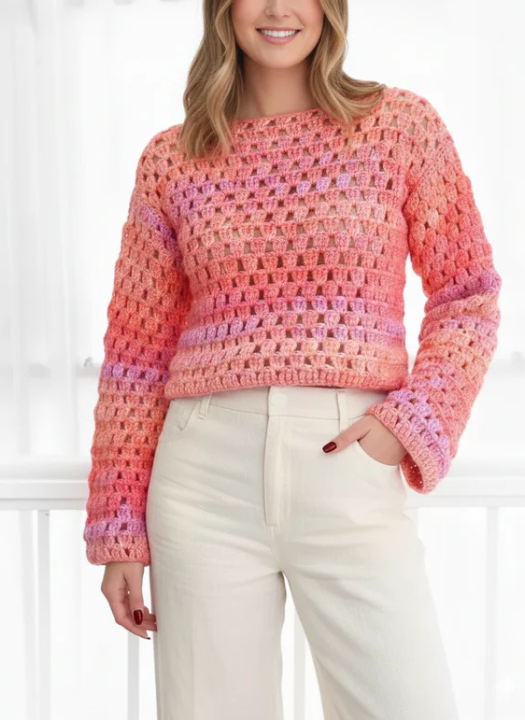 LAINEY Crochet Sweater Pattern