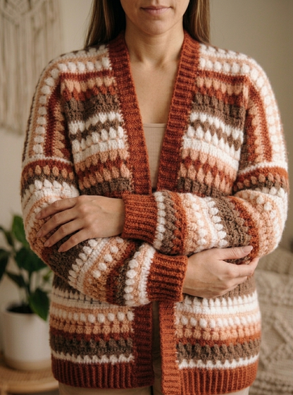 RIVERFLOW Oversized Crochet Cardigan Pattern