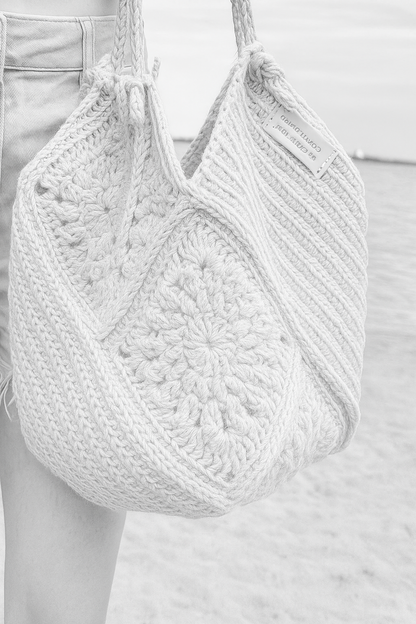 Crochet Jute Tote Bag Pattern