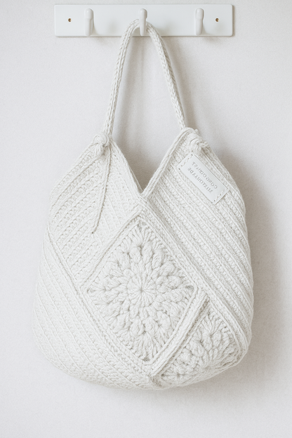 Crochet Jute Tote Bag Pattern