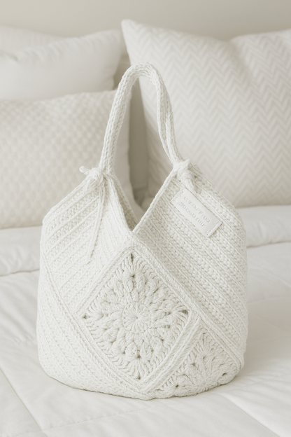 Crochet Jute Tote Bag Pattern
