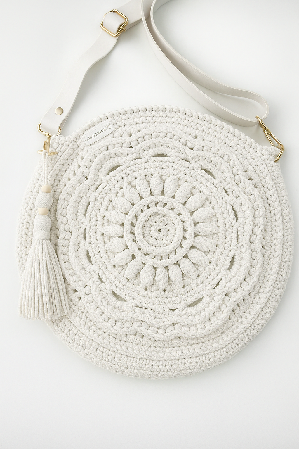 Round Crochet Bag Pattern PDF