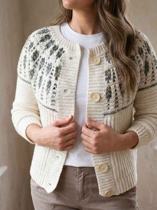 STARLIGHT MOSAIC Crochet Cardigan Pattern