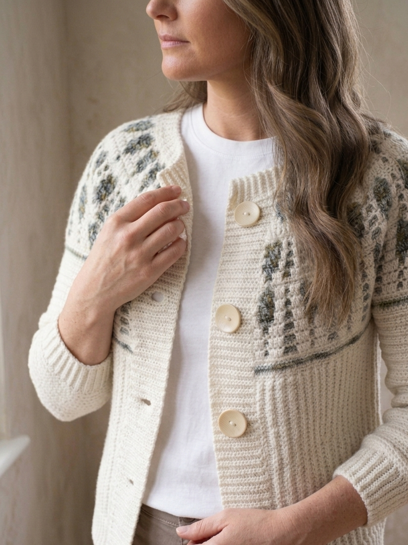 STARLIGHT MOSAIC Crochet Cardigan Pattern