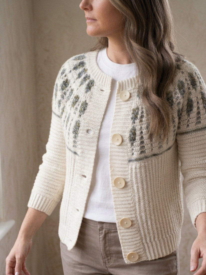 STARLIGHT MOSAIC Crochet Cardigan Pattern
