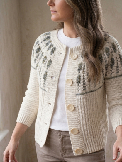 STARLIGHT MOSAIC Crochet Cardigan Pattern